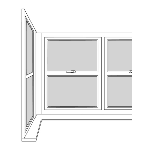 Half Box Bay Window