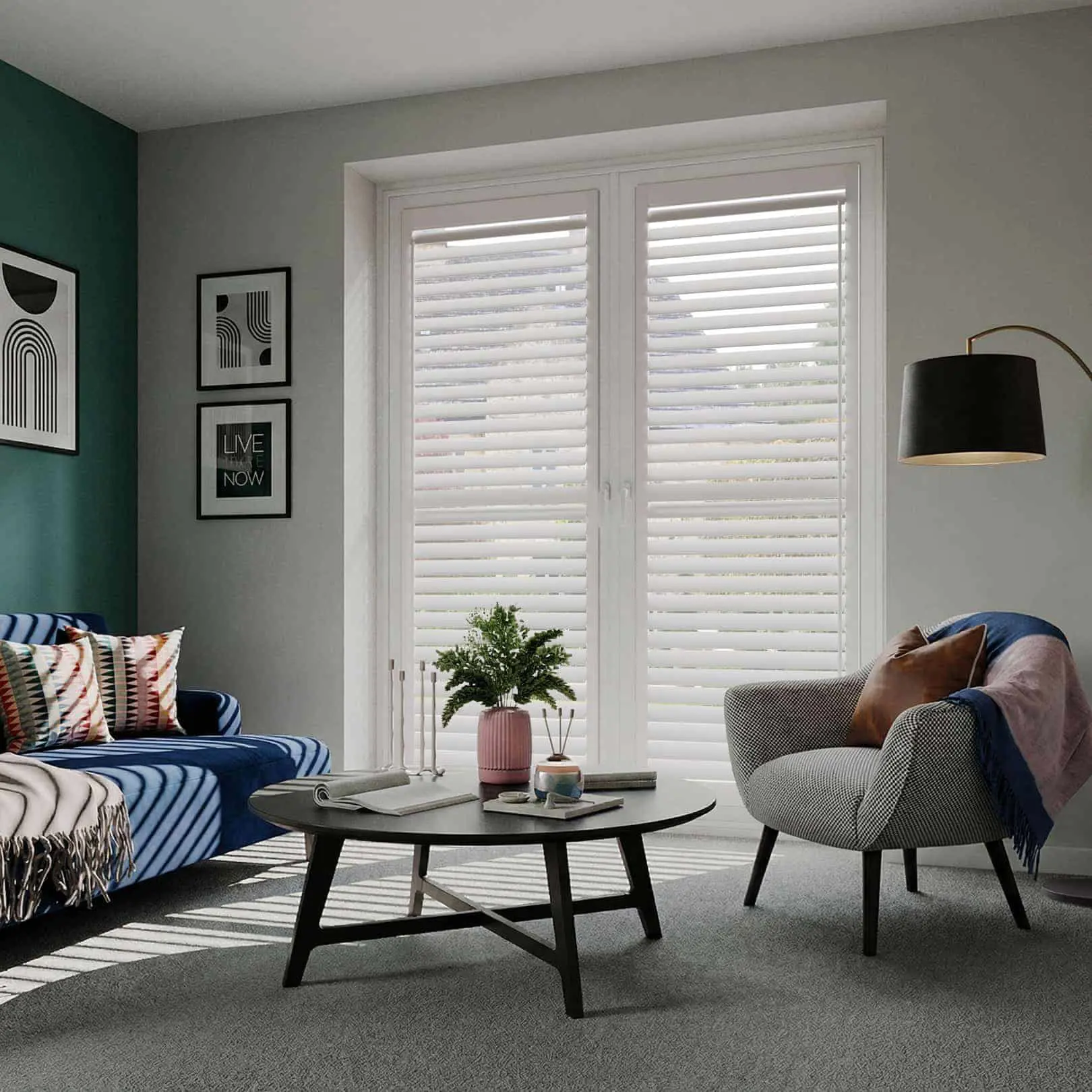PF Living Room Cotton White
