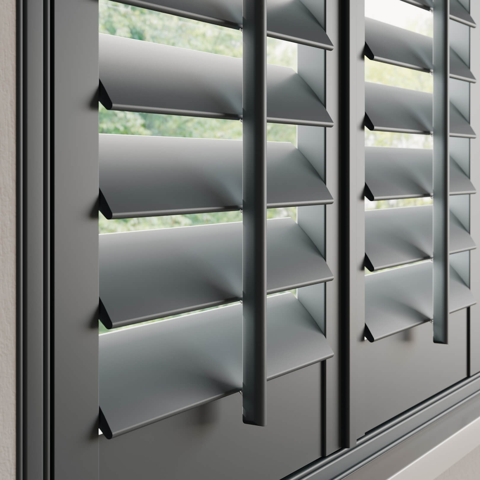 Hardwood Central 64mm Slats Traffic Grey